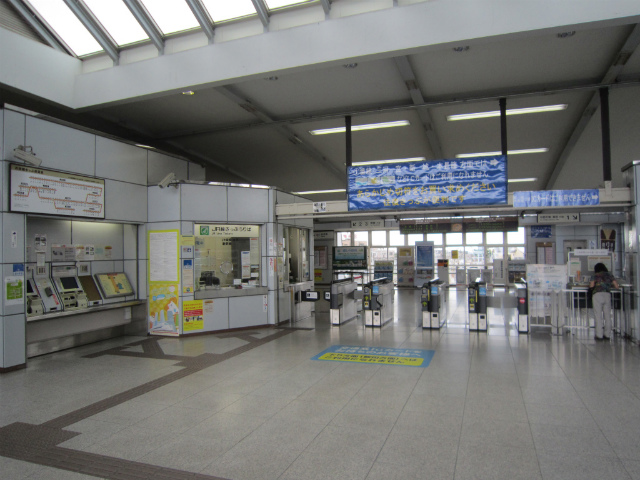 豊川駅舎内部