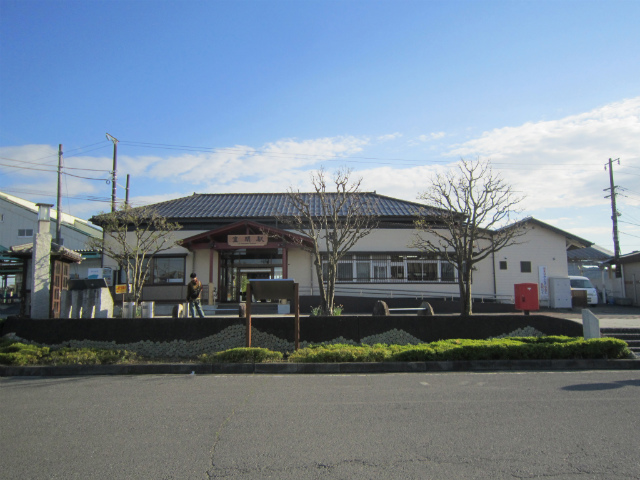 笠間駅舎